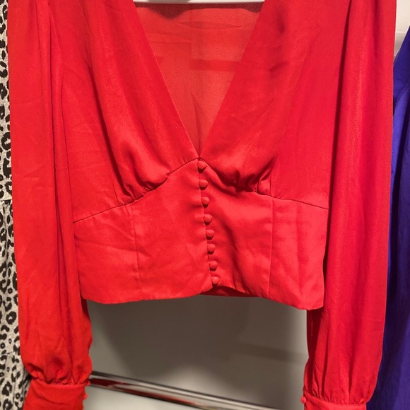 Red Blouse - Picture 2 of 4